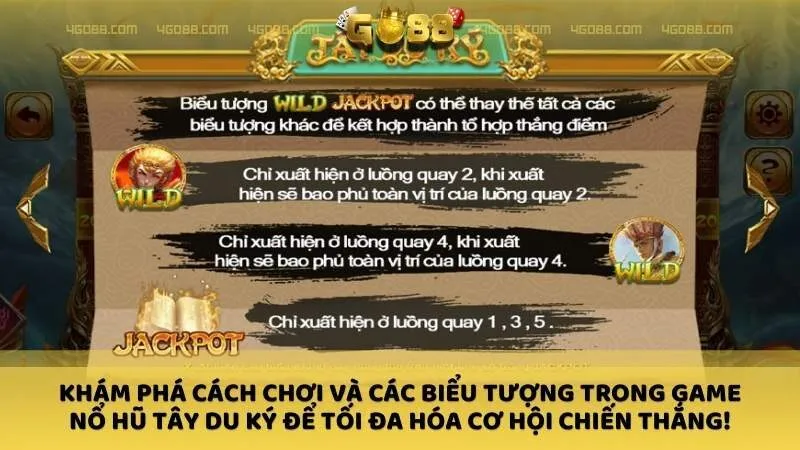 Khám phá cách chơi và các biểu tượng trong Game nổ hũ Tây Du Ký để tối đa hóa cơ hội chiến thắng!