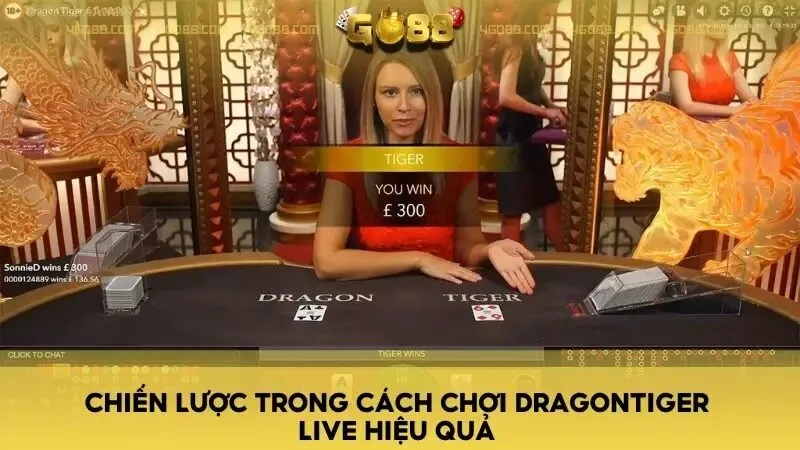 Chiến lược trong cách chơi DragonTiger Live hiệu quả