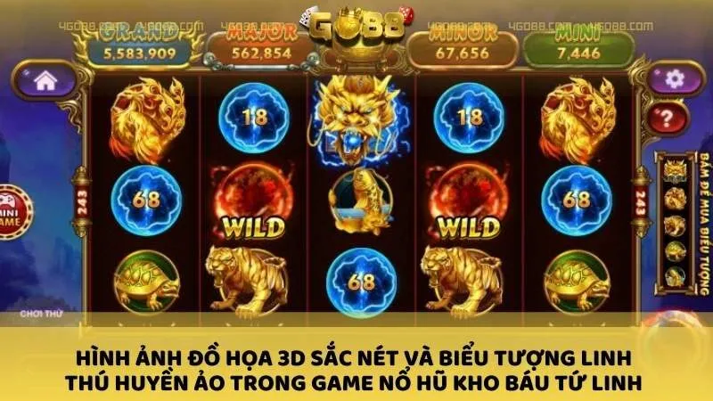 image - Game nổ hũ Kho Báu Tứ Linh - Chinh phục đại lộ vàng với Go88